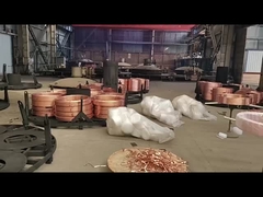 tubo di rame tubo di rame C11000 C10200 C12000 C12200 tubo di rame ovale rotondo per condizionatori d'aria