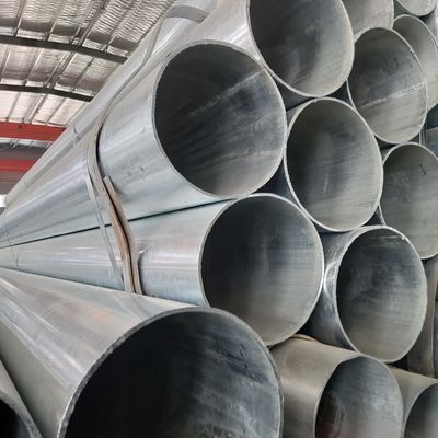 Galvanized Steel Pipe for Scaffolding / Greenhouse / Spiral/ERW/ Ms Mild Welded Hot Dipped 3 4 Black Pipe
