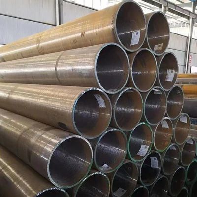 8"-60" X52 X65 X70 X80 Black Carbon Ms Mild Welded Casing LSAW Carbon Steel Pipe