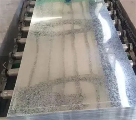 Galvanized Sheet Metal 4*8 Zinc Coated Dx51d SGCC 16 Gauge Painted Sheet Customization