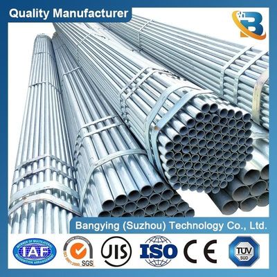 ASTM A213 Round Welded Galvanized Steel Pipe with Tolerance /-1% and Processing Bending