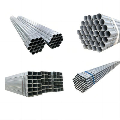 Mild Carbon Welded Metal Ms ERW Black Iron Hollow Section Rectangular and Square Steel Pipe BYAS-418 for Customization