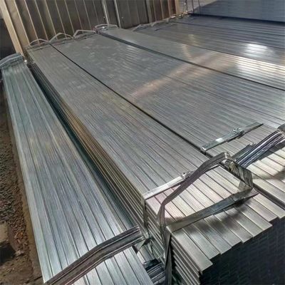 Mild Carbon Welded Metal Ms ERW Black Iron Hollow Section Rectangular and Square Steel Pipe BYAS-418 for Customization
