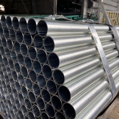 ASTM A106 A36 A53 1.0033 BS 1387 Ms ERW Hollow Steel Pipe Gi Hot DIP Galvanized Steel Pipe EMT Welded Round Steel Square Pipes