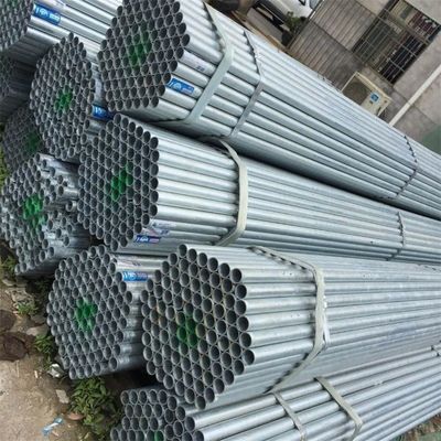 40- 600 GM/M2 Zinc Coating Galvanized Steel Pipe 4 Inch 6 Inch ASTM A53 BS 1387 Ms Gi Pre Pipe