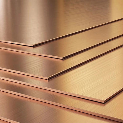 4mm-2500mm Solid Copper Plate Welding C28000 C26800 C26000 Sheet with Customization