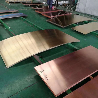 C10100 C71500 C21000 Pure Copper Sheet 99.9% Customized Plate 0.5mm 1mm 2mm 3mm 4mm