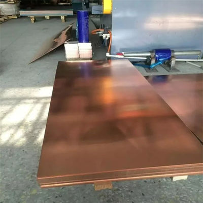 5mm 20mm Thick 4X8 99% Oxygen Free Copper Sheets C10100 C10200 Pure Copper Plate