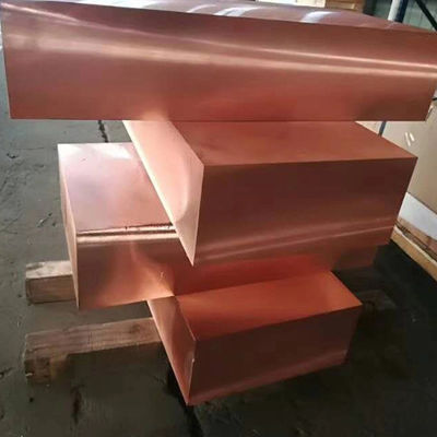Alloy Copper Cathode 99.99% Red Gold Color Sheet for Air Condition or Refrigerator