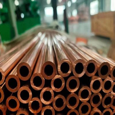 Customized Size Air Conditioner Insulation Connecting Tube Copper Pipe BYCu-CT002