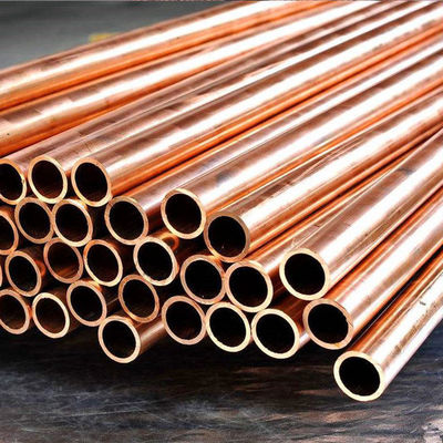 Alloy Seamless C10100 C12200 1/4" Pipe 28mm ASTM B280 Soft Copper Tube for Suppliers