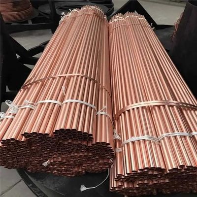 Alloy Seamless C10100 C12200 1/4" Pipe 28mm ASTM B280 Soft Copper Tube for Suppliers