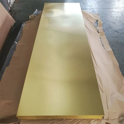 Engraving and Cutting Custom Brass Plate Sheet 0.8 1 1.5 2 3 4 5mm with Customization