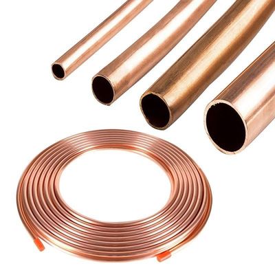 Customized Pancake Coil Copper Pipe for Air Conditioner C1100 C12200 1/4" 3/8" 1/2" 3/4