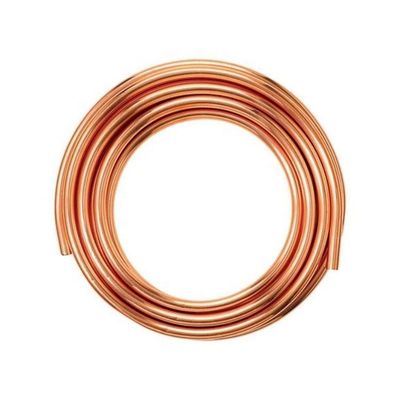 Customized Pancake Coil Copper Pipe for Air Conditioner C1100 C12200 1/4" 3/8" 1/2" 3/4
