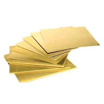 Brass Sheet H62 H68 H70 1mm 2mm Brass Coil/ Brass Plate Sheet with Customized Request