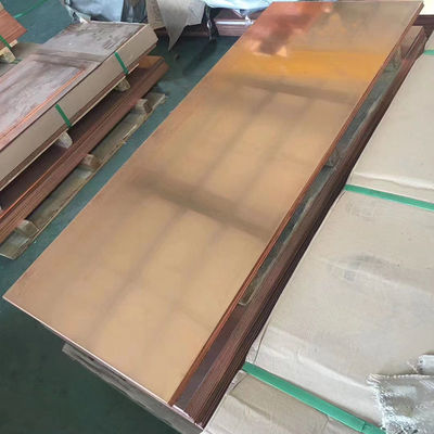 Red Pure 4X8 99.9% C10100 C10200 Tu2 T1 C11000 T3 Copper Plate Sheets for Construction