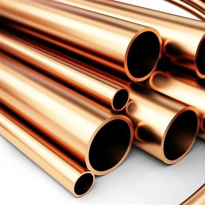 Soft State Seamless Copper Pipe Coil Roll for Plumbing Applications and 40% Elongation