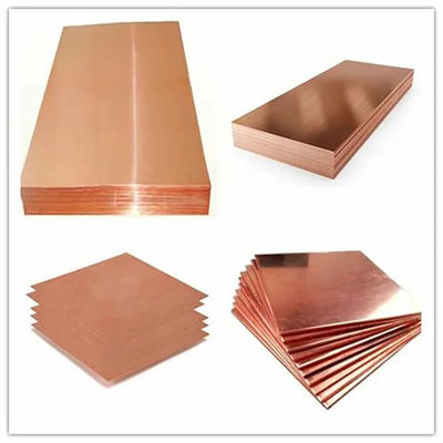 High Purity 99.9% Copper Plate /Sheet Non-Alloy and Red Copper Grade for Construction