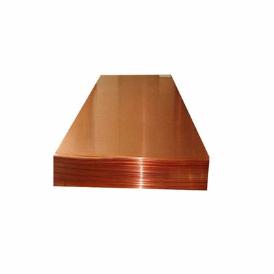 High Purity 99.9% Copper Plate /Sheet Non-Alloy and Red Copper Grade for Construction