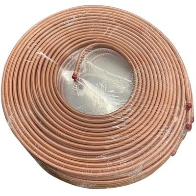 BYCu-CP049 6.35mm 1/4 Inch Soft Mirror Customized Copper Coil Pipe for Cooling System