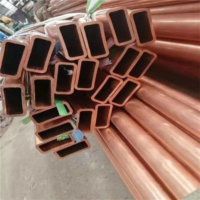 1/4" to 3/4" Round Copper Pipes with Wall Thickness 0.3mm-20mm for Oversea Jobs