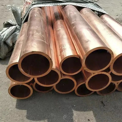TP2 Grade Capillary Copper Pipe Stock 1/4 3/8 1/2 5/8 Inch Copper Tube L/C Payment