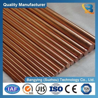35-45 Hardness Red Color Pure Copper Bar Brass Bar 1/2 prime prime Copper Hex Rod