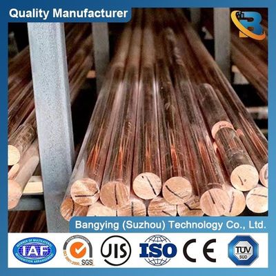 Tp2 Material Grade Copper Rod 22-25 Ts MPa for Copper Bar
