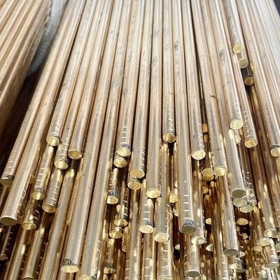 Copper Round Bar C12200 C18980 Edge Closing 99.9% 99.95% Ts MPa 22-25 Hardness 35-45