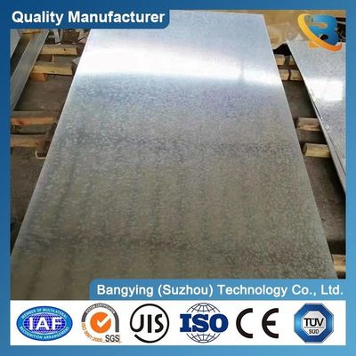 Galvanized Steel Plate Sheet Dx51d 26 Gauge Z140 0.13-4.0mm Thickness Large Spangle