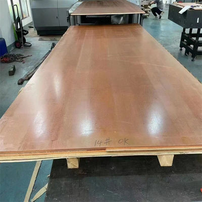 99.9% Pure 3mm C10200 C10300 C11000 C12000 T1 T3 Brass Plates Red Copper Sheets for Needs