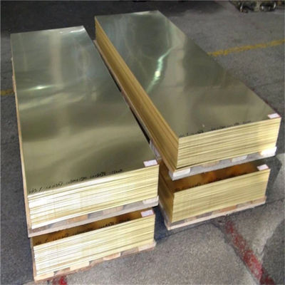 Customized Request 0.1mm 1mm Thickness ASTM C21000 C26800 Brass Plate for Metal Plater