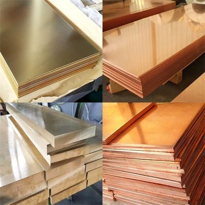 Customized Request C61300 C61400 C63000 Brass Sheet C65500 C93200 C95400 Brass Plate