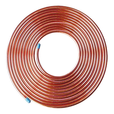 Customized Pancake Coil Copper Pipe for Air Conditioner C1100 C12200 1/4" 3/8" 1/2" 3/4