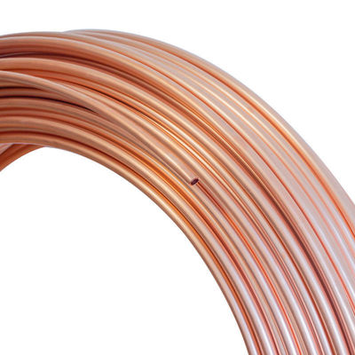 Customized Pancake Coil Copper Pipe for Air Conditioner C1100 C12200 1/4" 3/8" 1/2" 3/4