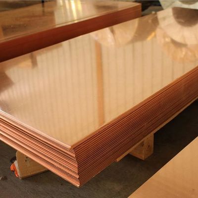 22-25MPa Copper Sheet 99.99 Pure Copper Sheet Professional for Water Tube Applications