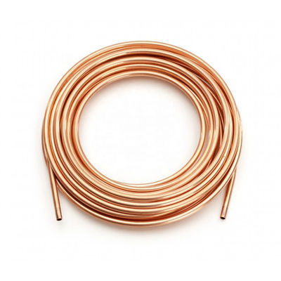 1/4" 3/8" 1/2" 5/8 3/4" 5/8" PE or Rubber Insulated Air Conditioner Copper Pipe and Tube Length 1-12m
