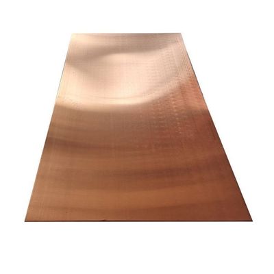 Elongation 45-50 High Purity Copper Plate Sheet with 99.99% Purity and 8.9 Density