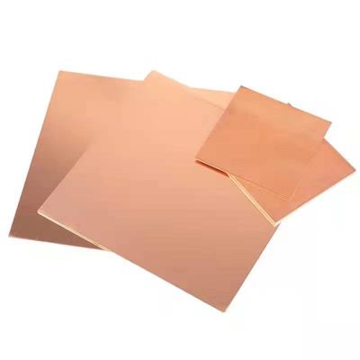 T2 4X8 Copper Plate Sheets Pure Copper 99.99% 3mm 5mm Thickness ASTM Standard Ts MPa 22-25