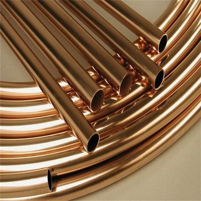 BYCu-CP049 6.35mm 1/4 Inch Soft Mirror Customized Copper Coil Pipe for Cooling System