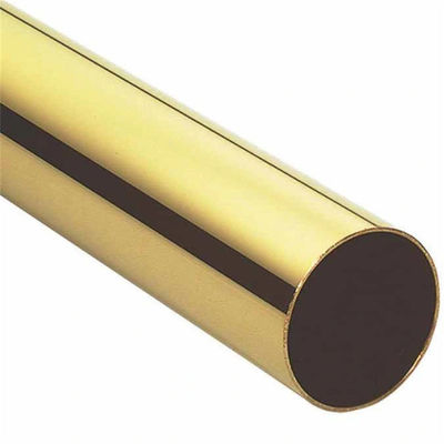 1/2h Hard Brass Tubes H62 C27200 Copper Pipe Customized Size C27000 C27400 Yellow Brass Pipe