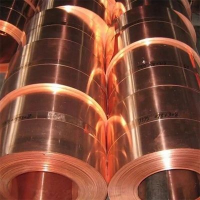 Punching Brass Strip with Max 1020mm Width and C2680 C2600 C2800 Brass Coil Brass Foil
