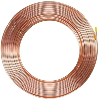 C11000 C12000 99,99% di purezza Pancake Copper Pipe per aria condizionata